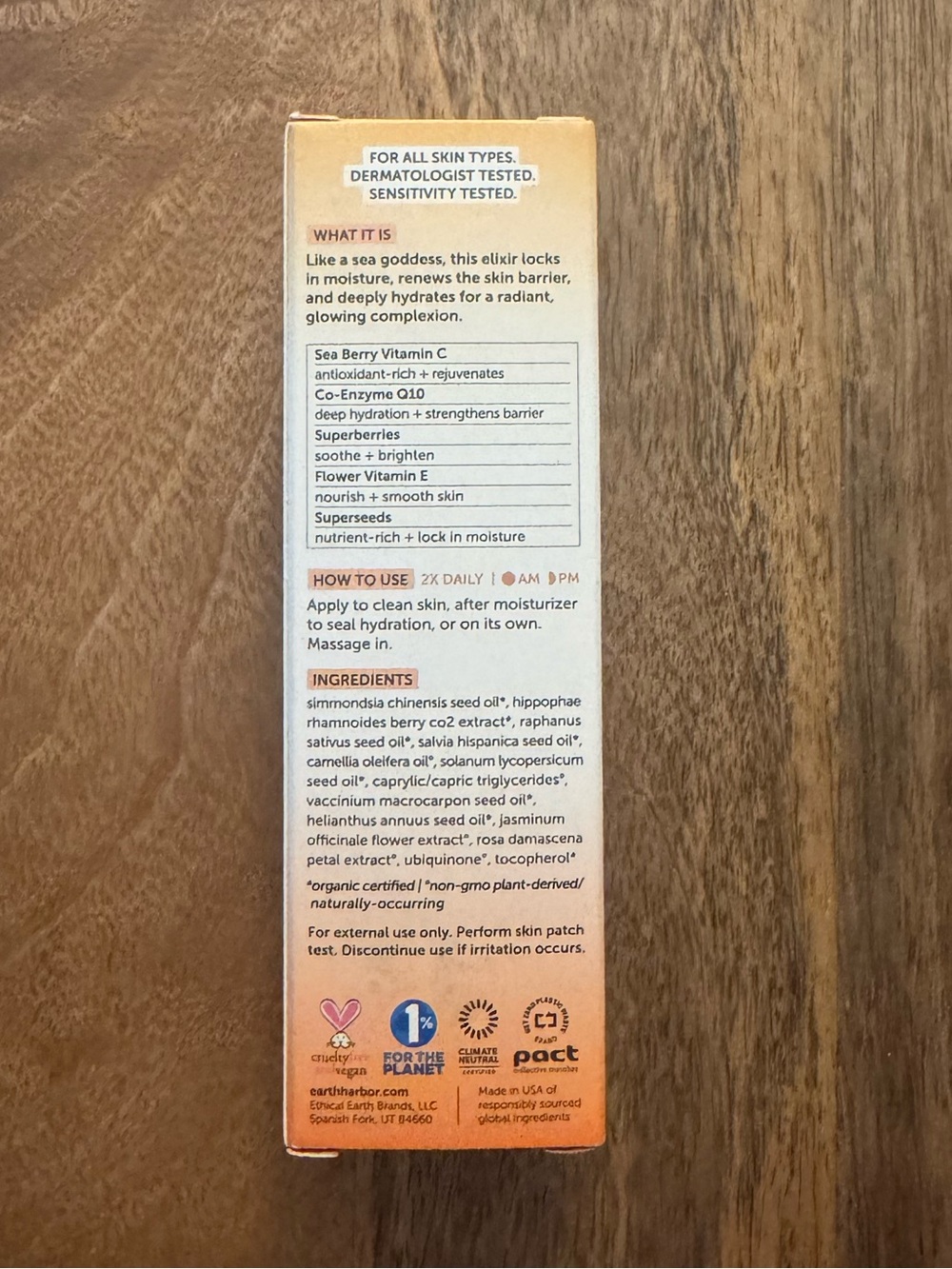 Earth Harbor- CALYPSO Antioxidant Glow Facial Oil - Picture 11 of 11